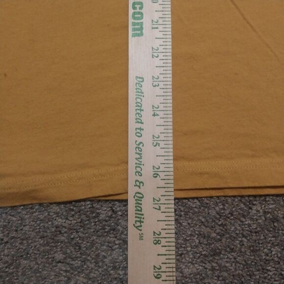 Coca-Cola Graphic T-Shirt Mens Large Gold Yellow Drink ESTD 1886 Bottle Tee - Picture 7 of 7